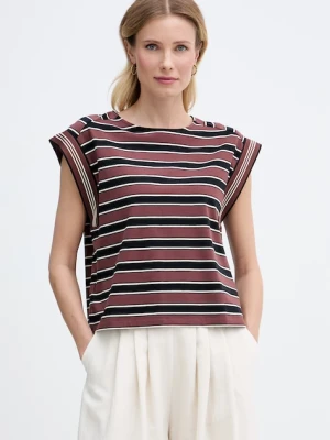 United Colors of Benetton top damski bawełniany z elastanem
