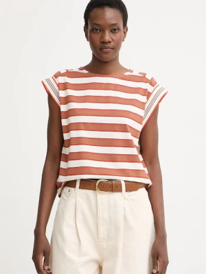 United Colors of Benetton top damski bawełniany z elastanem
