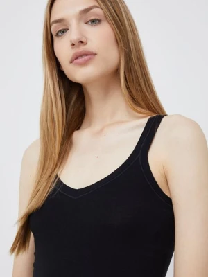 United Colors of Benetton top damski kolor czarny