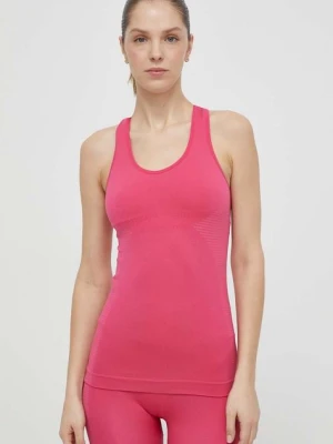 United Colors of Benetton top damski kolor różowy