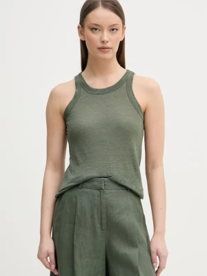 United Colors of Benetton top damski lniany