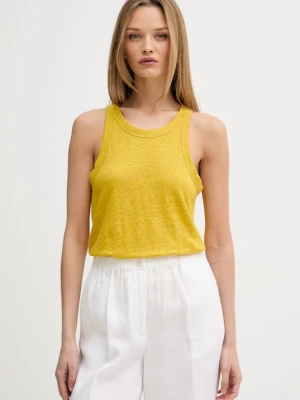 United Colors of Benetton top damski lniany