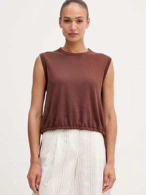 United Colors of Benetton top damski z lnem