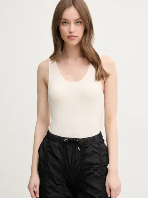 United Colors of Benetton top kolor beżowy 3OVL1H00C