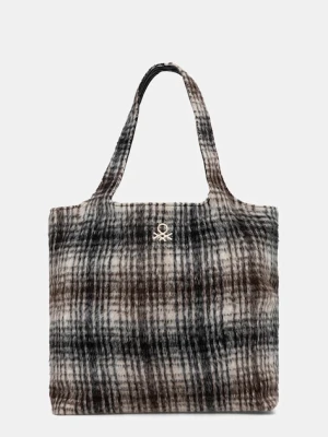 United Colors of Benetton torebka dwustronna kolor czarny 6I4BDY08N