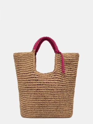 United Colors of Benetton torebka hobo damska pleciona