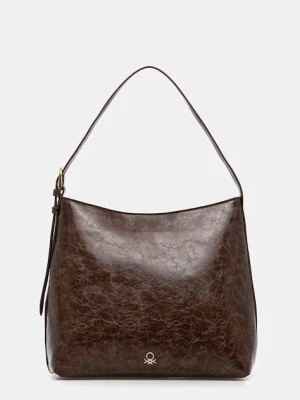 United Colors of Benetton torebka kolor brązowy 66EYDY08T