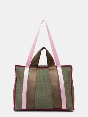 United Colors of Benetton torebka shopper damska pleciona