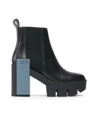 United Nude Botki Grip Chelsea Mid II 10763788165 Czarny