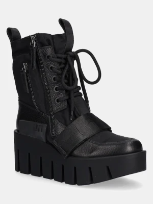 United Nude botki Grip Combat Lo damskie kolor czarny na platformie 1096101165