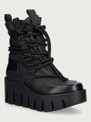 United Nude botki na platformie damskie Grip Desert Lo czarny