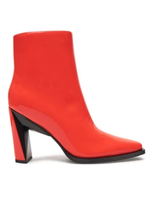 United Nude Botki Poly Bootie Hi 108635703 Czerwony