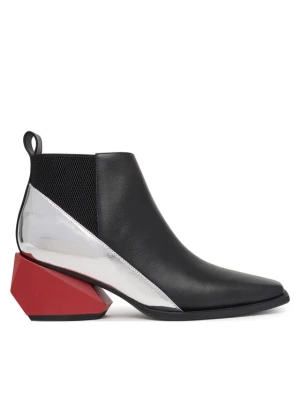 United Nude Botki Ricky J Mid 1103996016 Granatowy