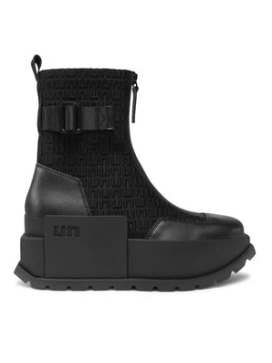 United Nude Botki Roko Bootie II 1077701171 Czarny