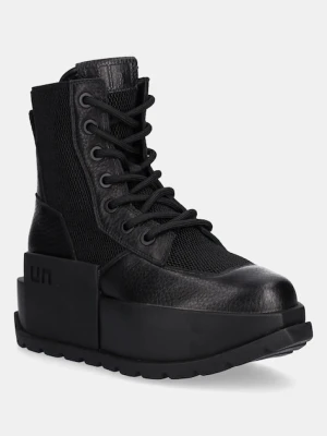 United Nude botki Roko Trooper damskie kolor czarny na platformie 1096701165