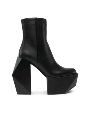 United Nude Botki Stage Boot 107530116 Czarny