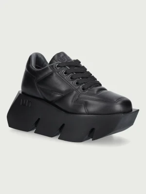 United Nude Bull Puffy Sneaker sneakersy damskie skórzane czarny