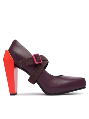 United Nude Czółenka Gem Swan HI 1102999316 Bordowy