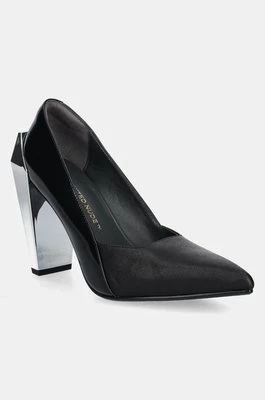 United Nude czółenka skórzane Gem Pump Hi kolor czarny 108590116