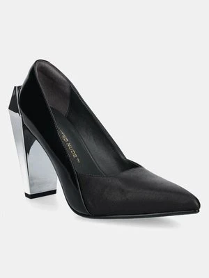 United Nude czółenka skórzane Gem Pump Hi kolor czarny 108590116