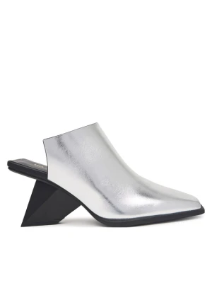 United Nude Klapki Rockit Mule III 1104214116 Srebrny