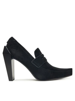 United Nude Półbuty Gem Loafer Hi 10955560195 Czarny