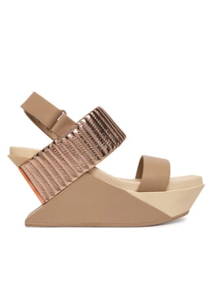 United Nude Sandały Delta Wedge Puffier 10988971188 Beżowy