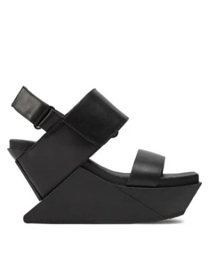 United Nude Sandały Delta Wedge Sandal 1041301162 Czarny