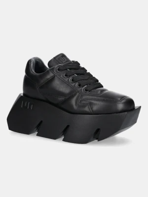 United Nude sneakersy skórzane Bull Puffy Sneaker damskie kolor czarny 1096401170