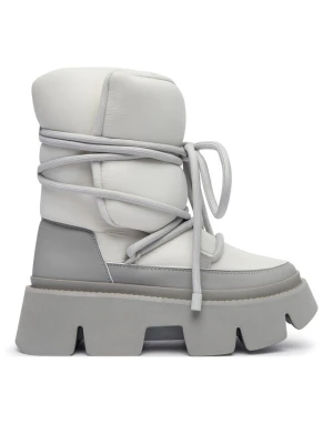 United Nude Śniegowce Stomper Snow Boot 11052918161 Kremowy