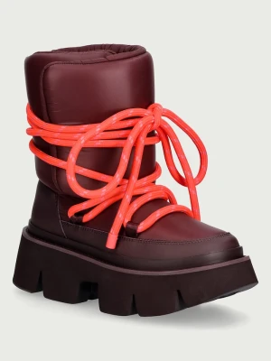United Nude Stomper Snow Boot śniegowce damskie bordowy