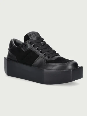 United Nude Stone Sneaker Lo sneakersy damskie skórzane czarny
