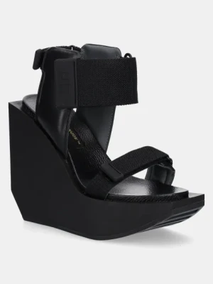 United Nude szpilki skórzane Wa Puffy Hi kolor czarny 1092401188