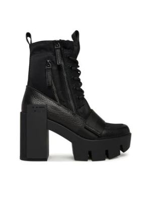 United Nude Trzewiki Grip Combat Mid 1096201165 Czarny