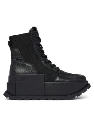 United Nude Trzewiki Roko Combat 1104501165 Czarny
