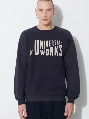 Universal Works bluza bawełniana MYSTERY TRAIN PRINT SWEAT