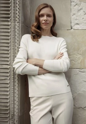 Uniwersalny sweter damski kremowy Wittchen