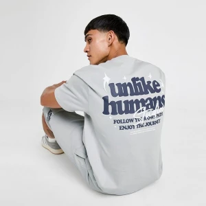 Unlike Humans T-Shirt Crafted Tee Gry-Hir