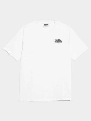 Unlike Humans T-Shirt Crafted Tee Wht-Wbl
