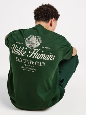 Unlike Humans T-Shirt Fremont Tee Grn-Mvw