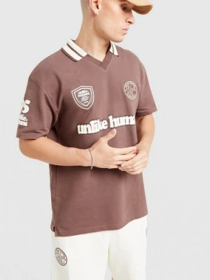 Unlike Humans T-Shirt Goal Polo Brn-Msg