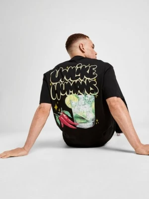 Unlike Humans T-Shirt Margs Tee Blk-Blk