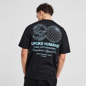 Unlike Humans T-Shirt Wired Tee Blk-Blk