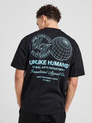 Unlike Humans T-Shirt Wired Tee Blk-Blk