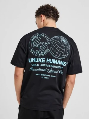 Unlike Humans T-Shirt Wired Tee Blk-Blk