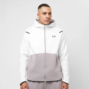 Unstoppable Fleece Full-Zip Hoodie, markiUnder Armour, Komplety dresowe, w kolorze biały, rozmiar: