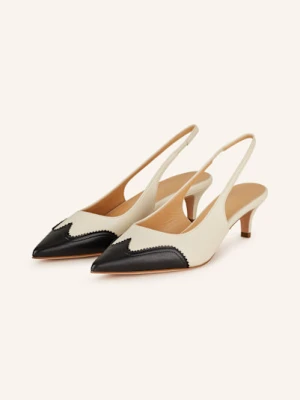 Unützer Czółenka Z Odkrytą Piętą beige UNÜTZER