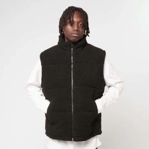 Urban Classics Basic Teddy Puffer Vest mężczyźni Kamizelki czarny rozmiar Odzież