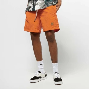 Urban Classics Block Swim Shorts rust orange mężczyźni Stroje kąpielowe pomarańczowy rozmiar Odzież