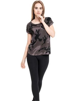 Urban Classics Koszulka w kolorze oliwkowo-antracytowym rozmiar: 3XL